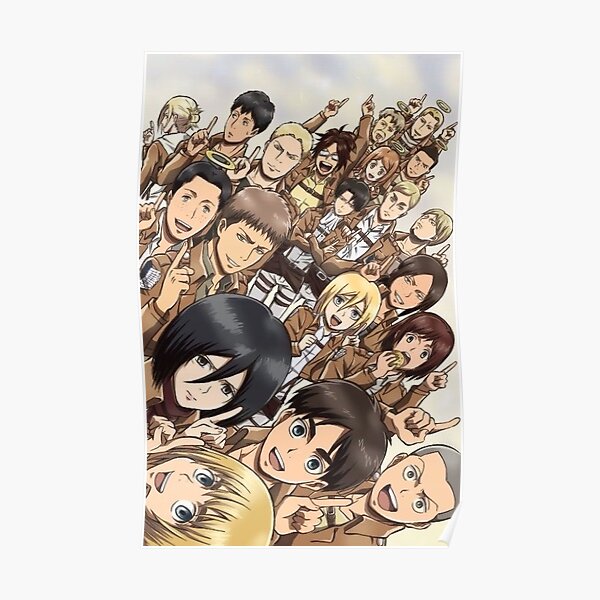 Attack On Titan Season 2 Posters For Sale Redbubble