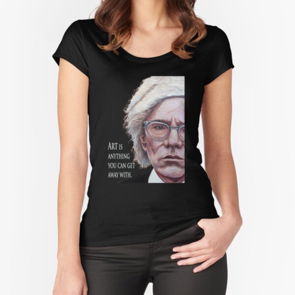 Mr. Warhol Fitted Scoop T-Shirt