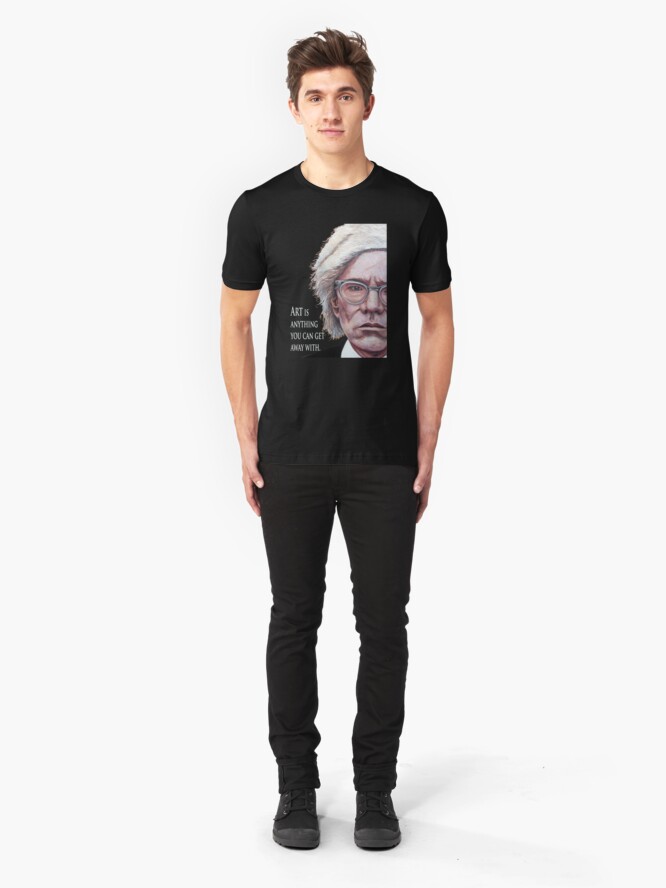 Alternate view of Mr. Warhol Slim Fit T-Shirt