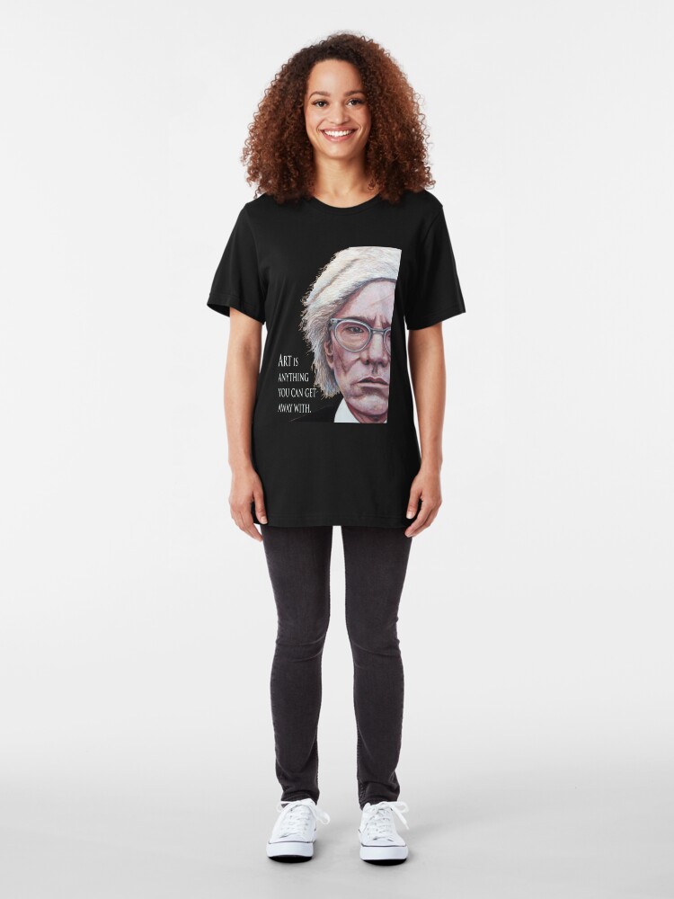 Alternate view of Mr. Warhol Slim Fit T-Shirt