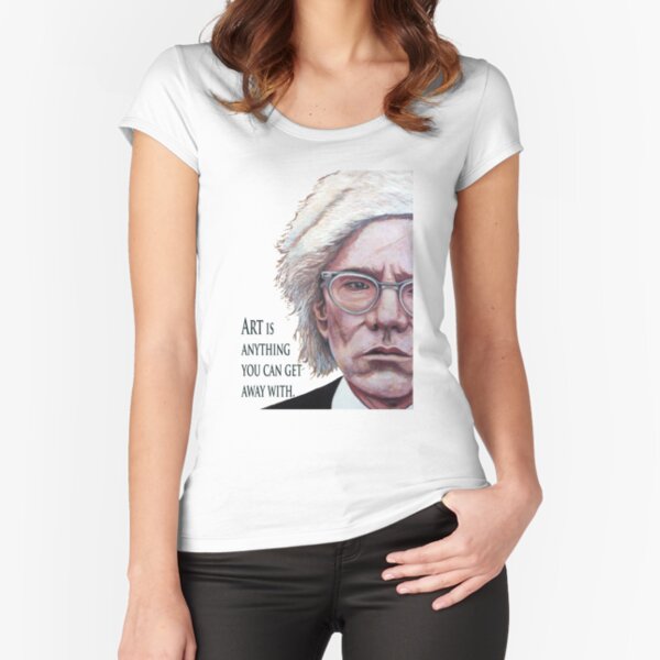 Mr. Warhol Fitted Scoop T-Shirt