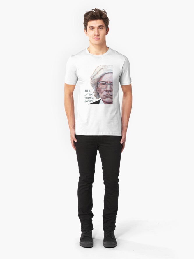 Alternate view of Mr. Warhol Slim Fit T-Shirt