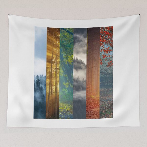 Item preview, Forest Mix foggy, cloudy and seasons designed and sold by kamilu.