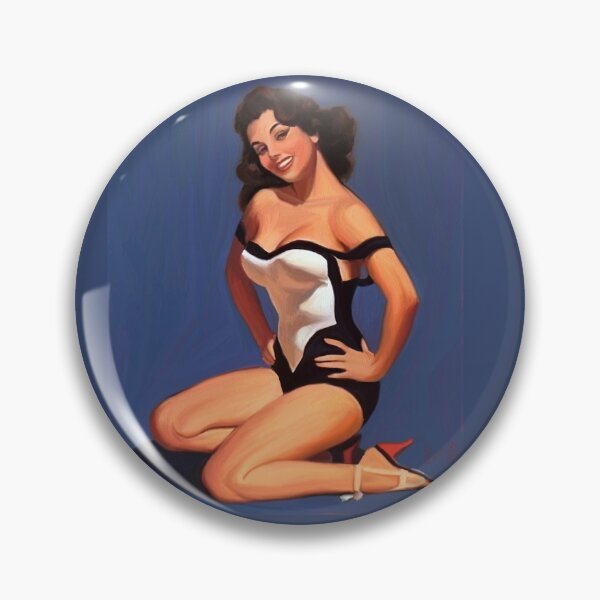 Item preview, Vintage Pin up Girl - 1950 designed and sold by georgatos.