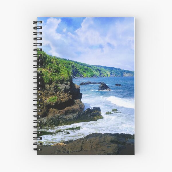 Item preview, Black sand beach in Maui designed and sold by PhotosMagirard.