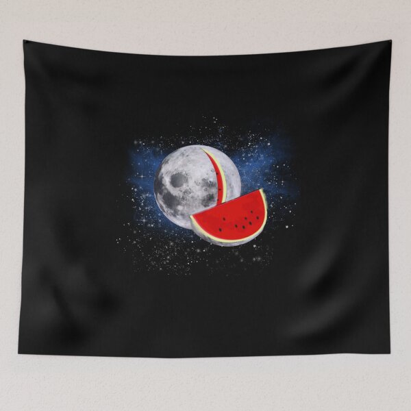 Item preview, Watermelon moon in space designed and sold by TopDesignArt.