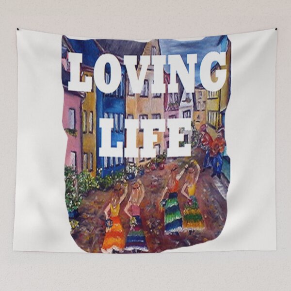 Item preview, Loving Life, cute design designed and sold by Adri Barnard.