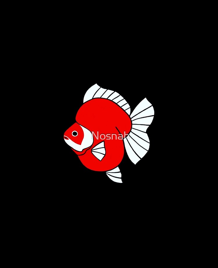 Ryukin Red And White Goldfish Logo 0407 Ipad Case Skin By Nosnah Redbubble