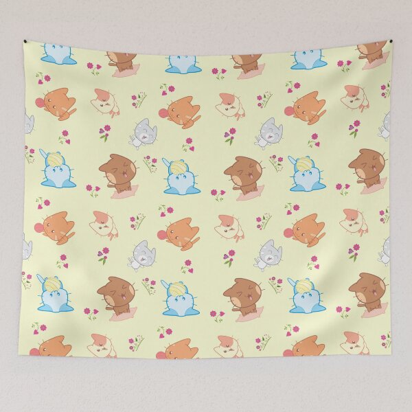 Item preview, Cats playing - cute pattern designed and sold by Jamiecsmith1986.