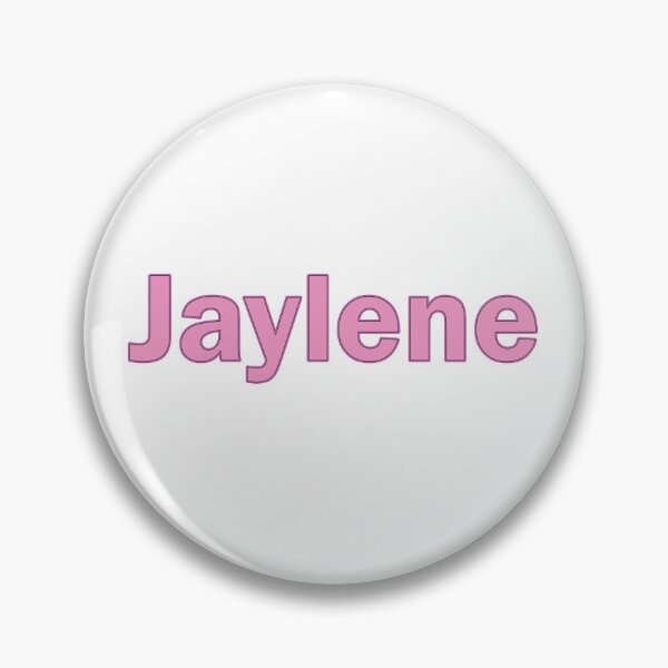 Item preview, Jaylene name pink lettering text designed and sold by PrettyDesserted.