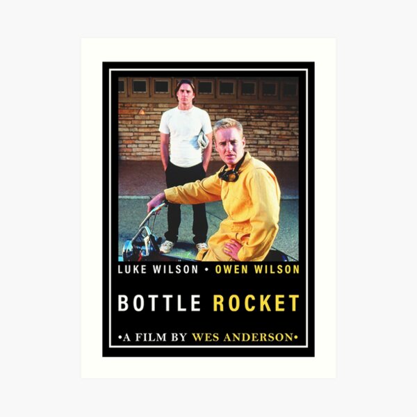 Bottle Rocket Poster Art Print