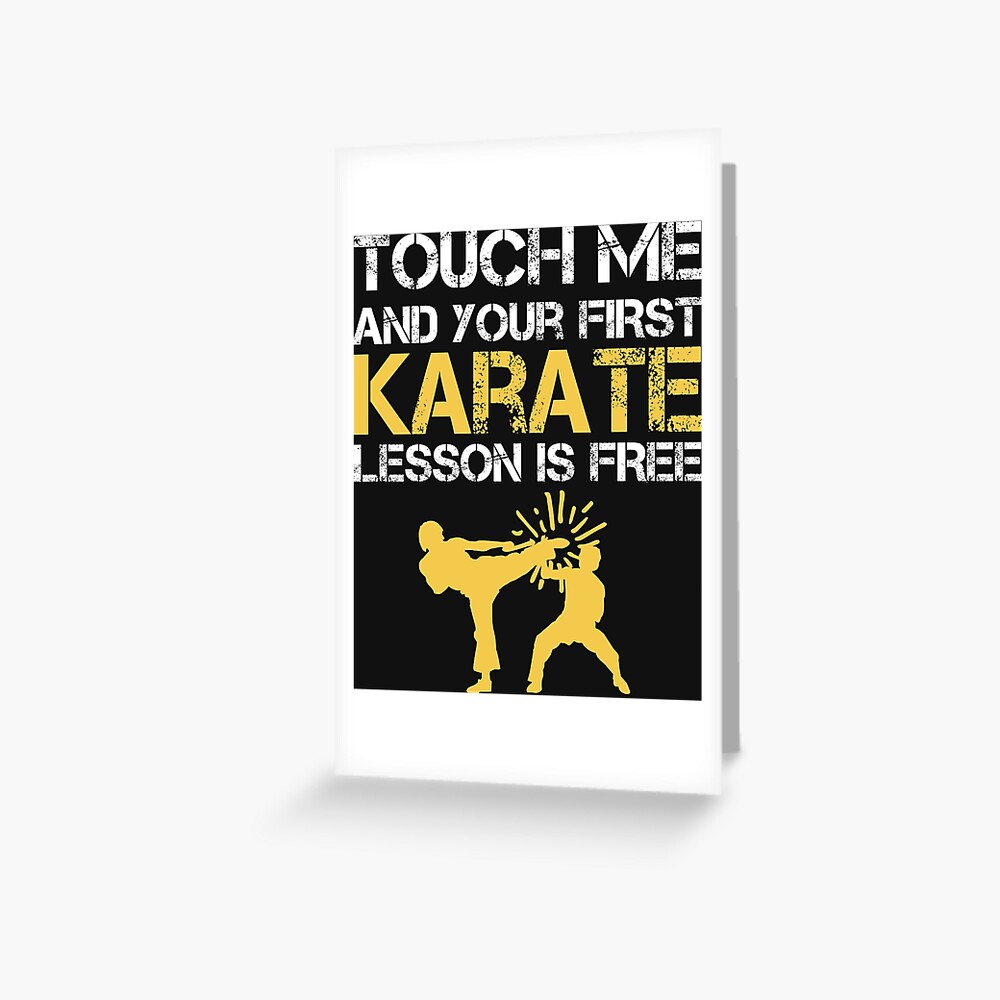 "Birthday Karate" Greeting Card by Anumber1 Redbubble