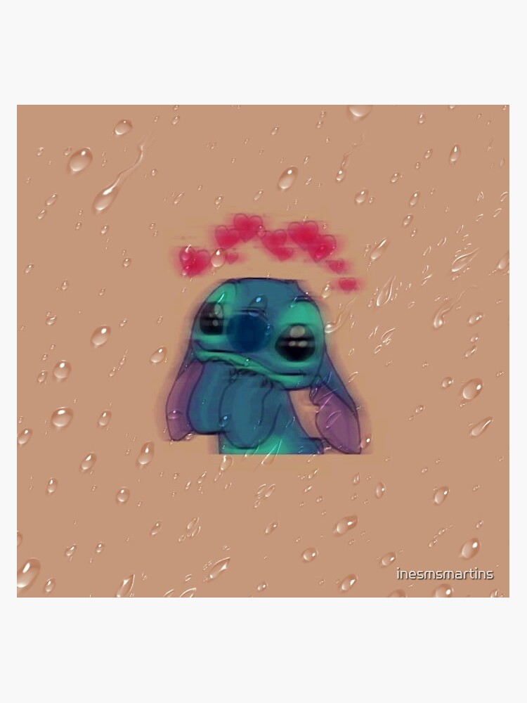 "Stitch my heart" Sticker for Sale by inesmsmartins Redbubble