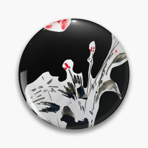 Item preview, Red flower by the pond designed and sold by manuelunsui.