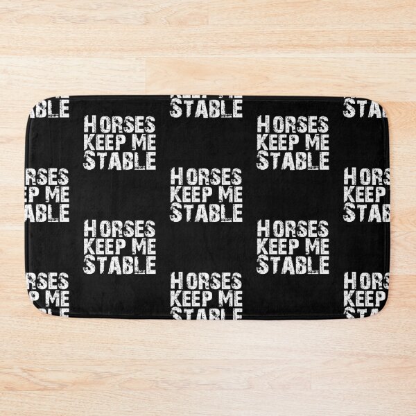 Item preview, Horses Keep Me Stable Farm Lover Equestrian Equine Barn Novelty Design designed and sold by Akmloza.