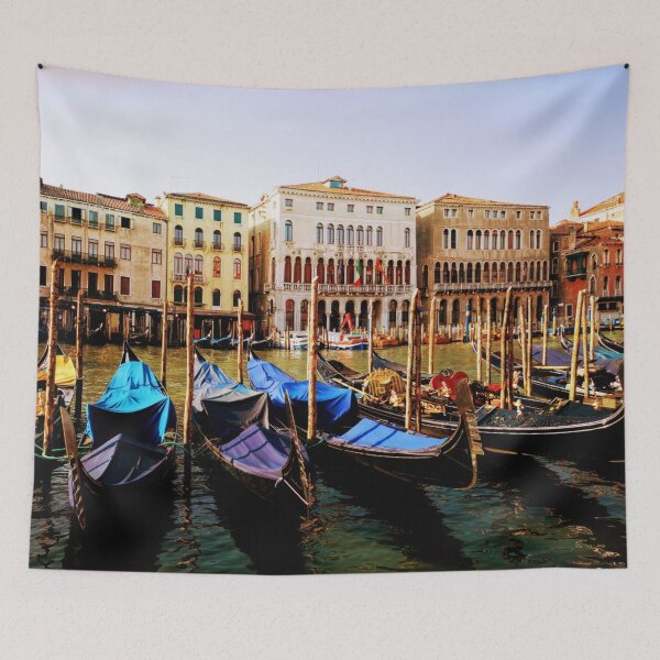 Item preview, Gondolas in  Venice Italy designed and sold by PhotosMagirard.
