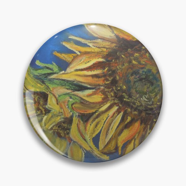 Item preview, Sunflower Study (pastel) designed and sold by Dianne  Ilka.