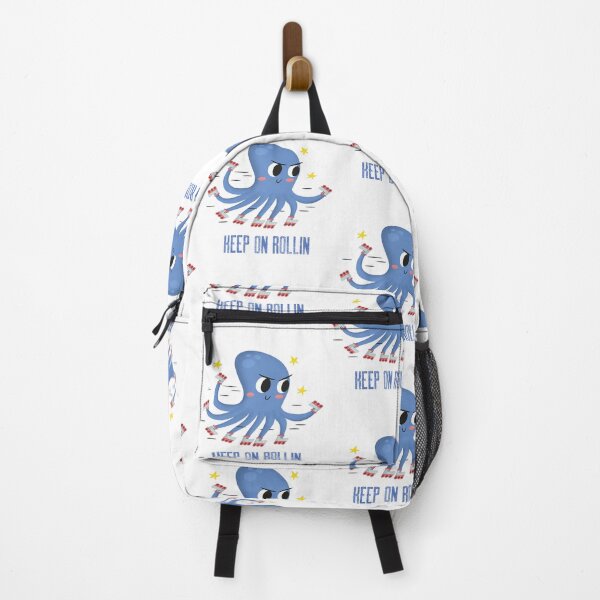 Item preview, Keep on Rollin - Octopus on Roller Skates designed and sold by kbircham.