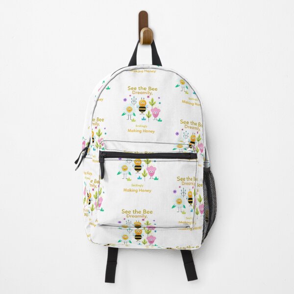 Item preview, See the bee? Dreamily, smilingly, Making Honey designed and sold by Got-Ya-Bak.