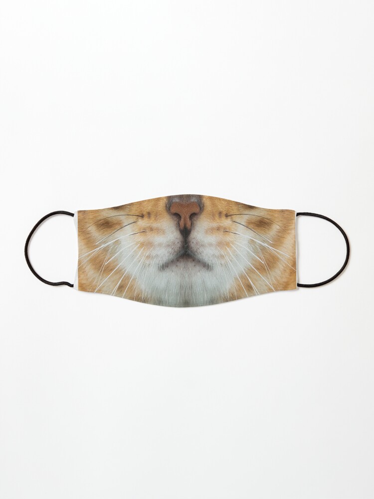 bengal cat face mask