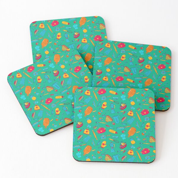 Item preview, Kitchen cooking doodle cartoon pattern designed and sold by Olizabet.