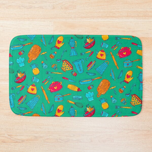 Item preview, Kitchen cooking doodle cartoon pattern designed and sold by Olizabet.