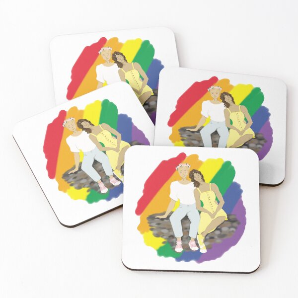 Item preview, Girls on a Wall lgbt  designed and sold by Emma Schjei.