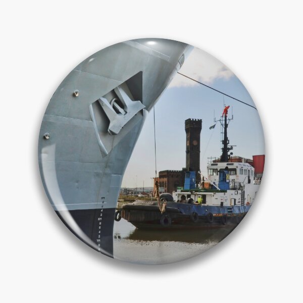 Item preview, RFA Gold Rover, docked and moored in Birkenhead Docks. designed and sold by Frank  Irwin.