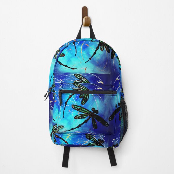 Item preview, Dragonfly Flit "Electric Blue" designed and sold by lyndseyart.
