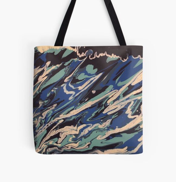 Wishy Washy Painting 2 All Over Print Tote Bag