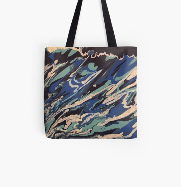 Wishy Washy Painting 2 All Over Print Tote Bag