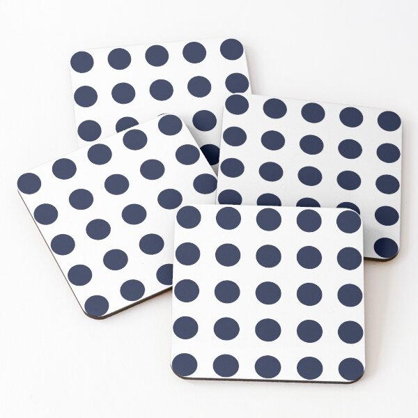 Item preview, Large Navy and White Polka Dots - Classic Print for a Reason. designed and sold by cgroenewald.
