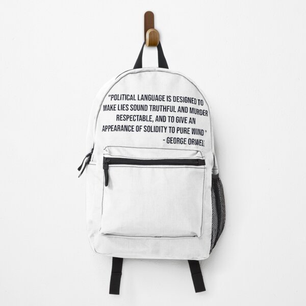 Item preview, George Orwell's quote about politicians designed and sold by WilliamPaterson.