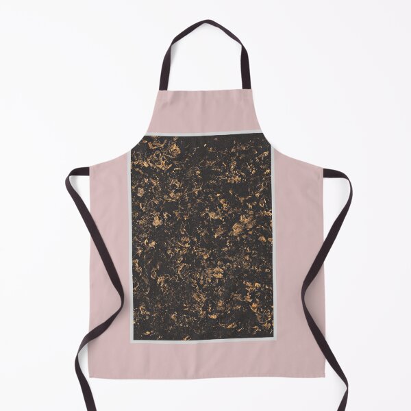 Item preview, Blush pink and brushed vintage gold designed and sold by peggieprints.