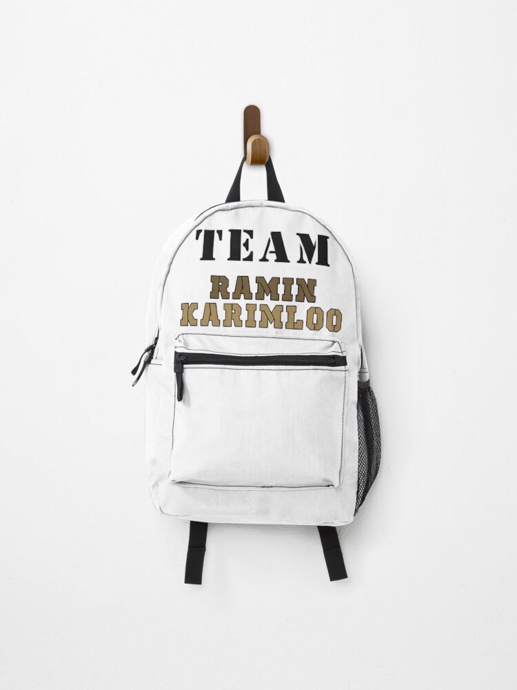 Thumbnail 1 of 3, Backpack, Team Ramin Karimloo designed and sold by Leyzel.