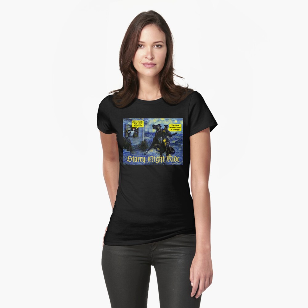 Item preview, Fitted T-Shirt designed and sold by EyeMagined.