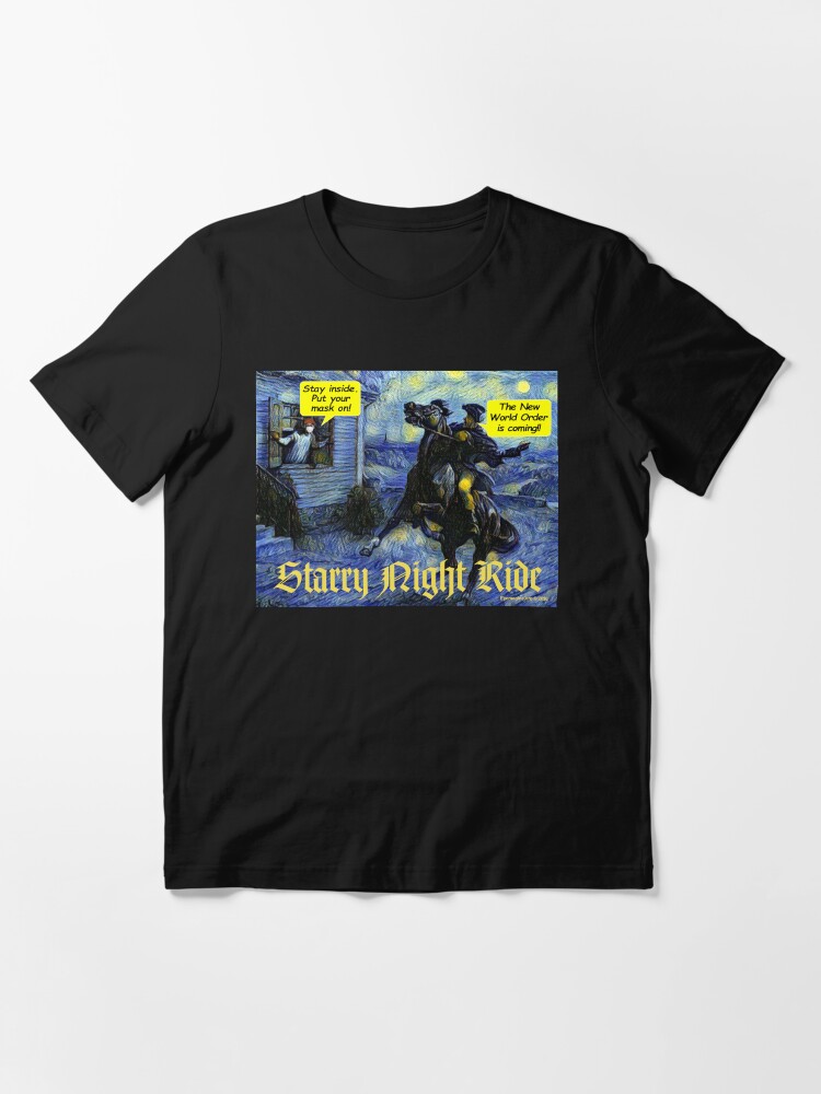 Alternate view of Starry Night Ride Essential T-Shirt