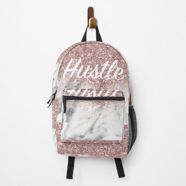 Item preview, Rose gold glitter dust marble - hustle designed and sold by peggieprints.