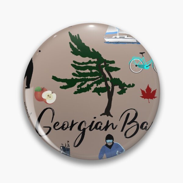 Item preview, Images of Georgian Bay on Tan designed and sold by Quick Brown Fox Canada.
