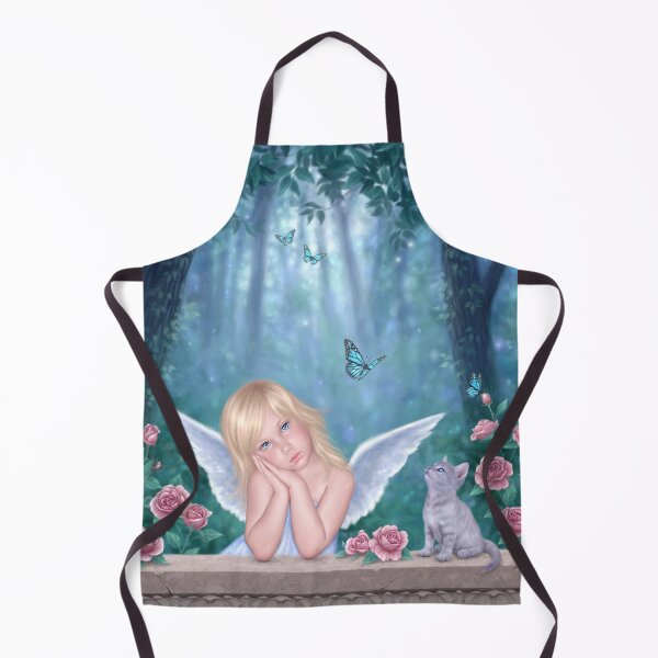 Item preview, Little Miracles Angel & Kitten designed and sold by silverstars.