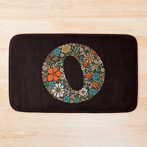 Item preview, Hippie Floral Letter O designed and sold by zeljkica.