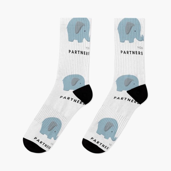 Item preview, Partners in crime - friendship blue baby elephants designed and sold by AllyShop.
