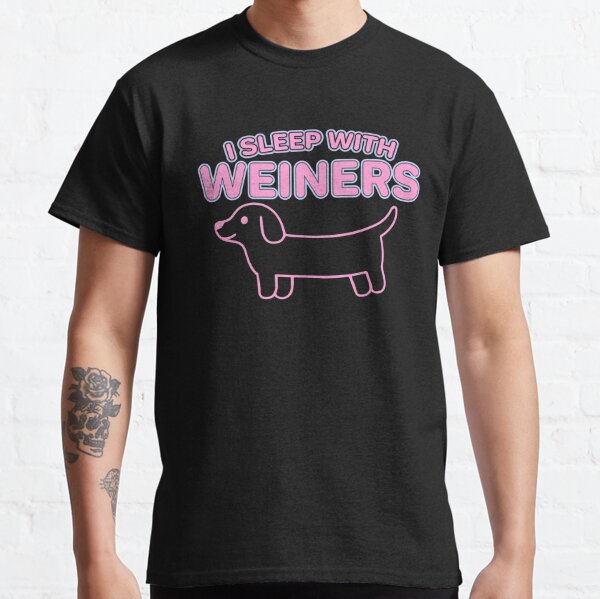 Weiner Dog Las Vegas Brand Have You Seen My Weiner SMALL Beige T-Shirt