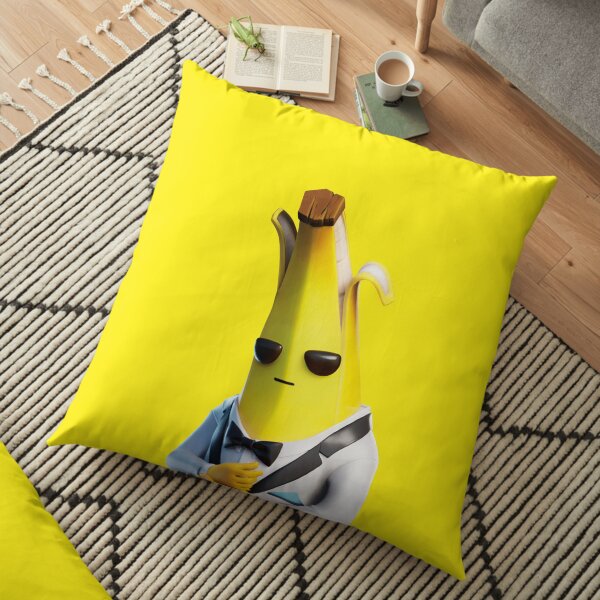 Peely banana love Floor Pillow
