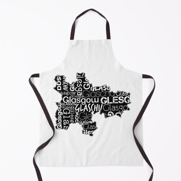 Item preview, Glasgow City Map With Text designed and sold by MacPean.