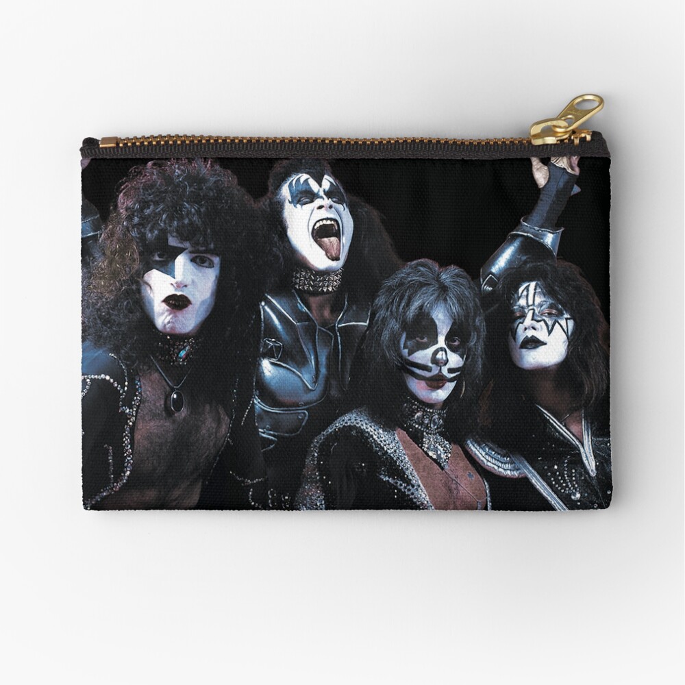 KISS Band Zipper Pouch