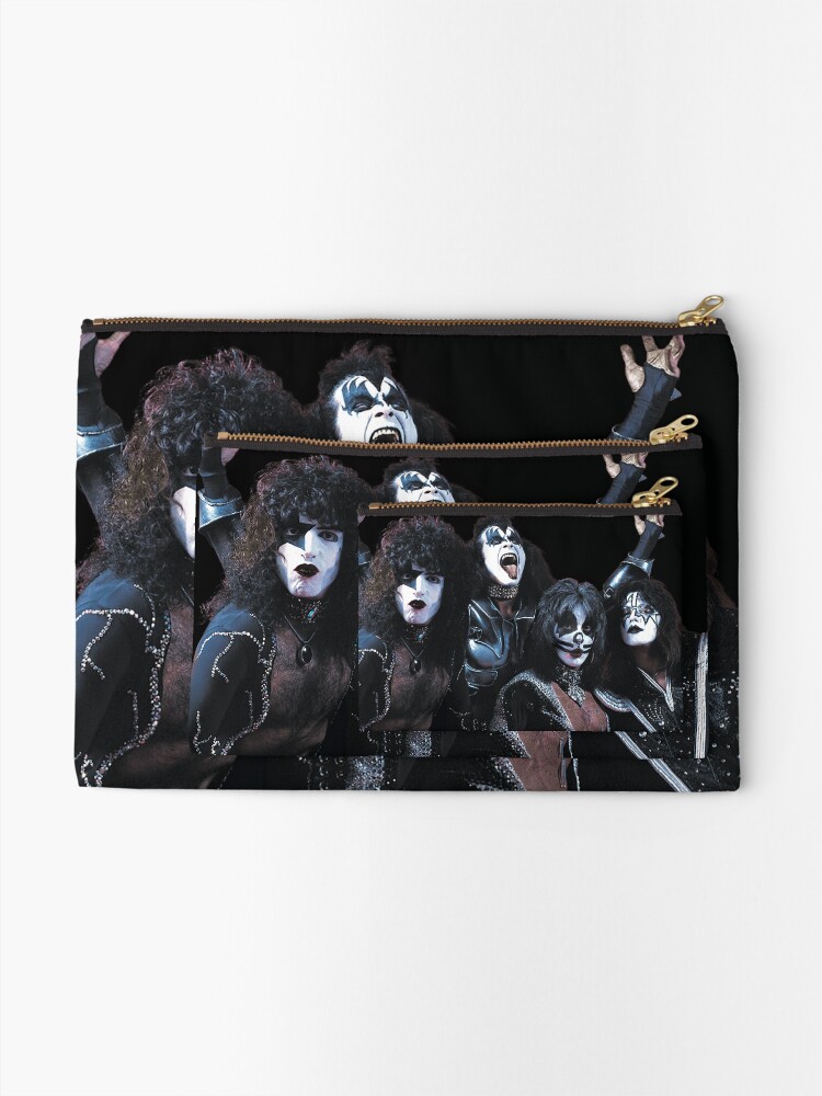 Alternate view of KISS Band Zipper Pouch