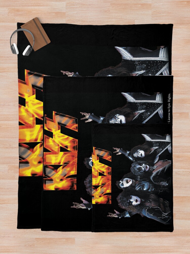 "KISS Band" Throw Blanket for Sale by Kishioushi Redbubble