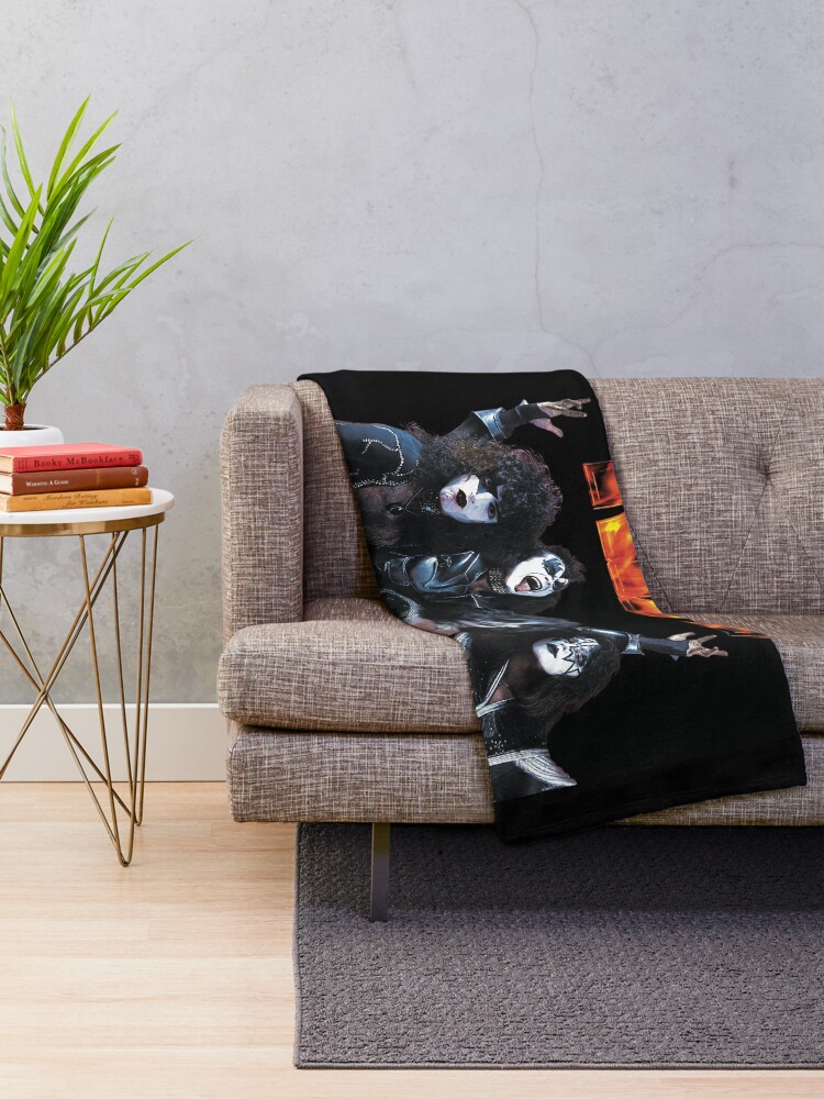 "KISS Band" Throw Blanket for Sale by Kishioushi Redbubble