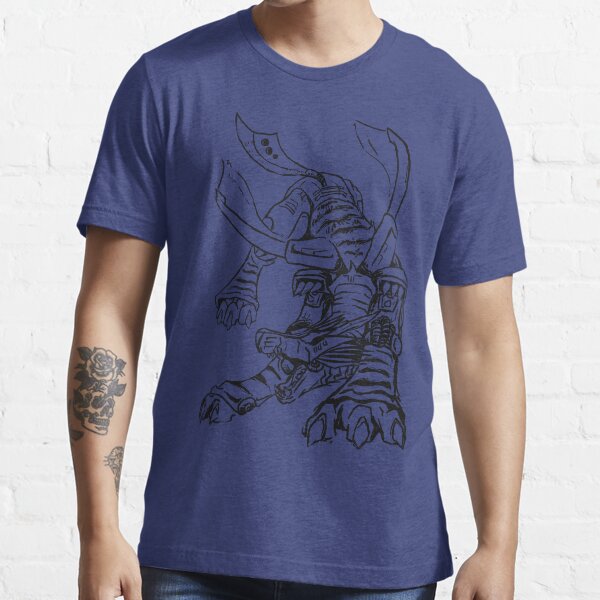Metalgarurumon salvaje Camiseta esencial